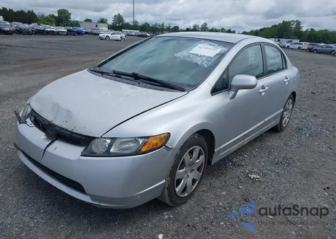 2008 Honda Civic Lx z USA, uszkodzony, nr VIN 2HGFA15518H344799